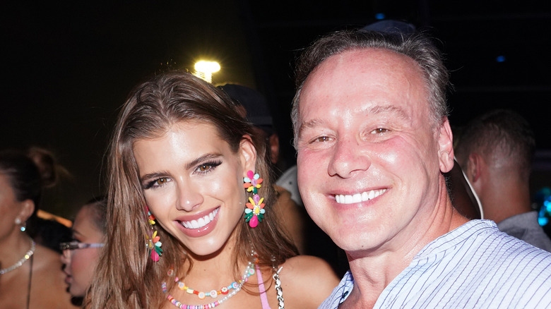 Katharina Mazepa and Lenny Hochstein smiling