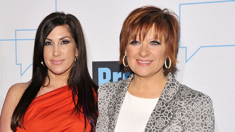 Caroline Manzo and Jacqueline Laurita smiling