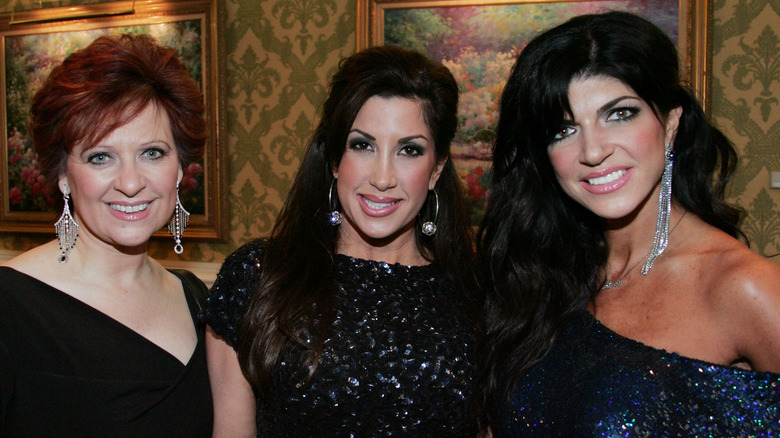 Caroline Manzo and Jacqueline Laurita with Teresa Giudice