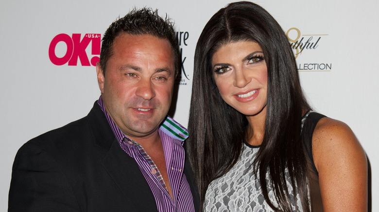 Teresa Guidice and Joe Guidice, posing together