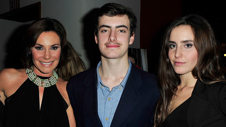 Luann, Noel, and Victoria de Lesseps smiling
