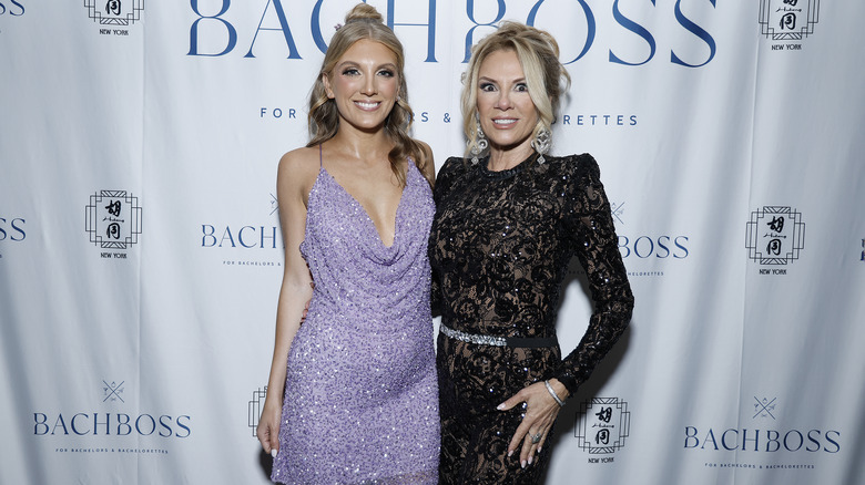 Avery Singer and Ramona Singer attending celebration
