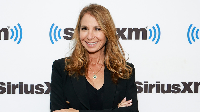 Jill Zarin visiting SiriusXM Studios