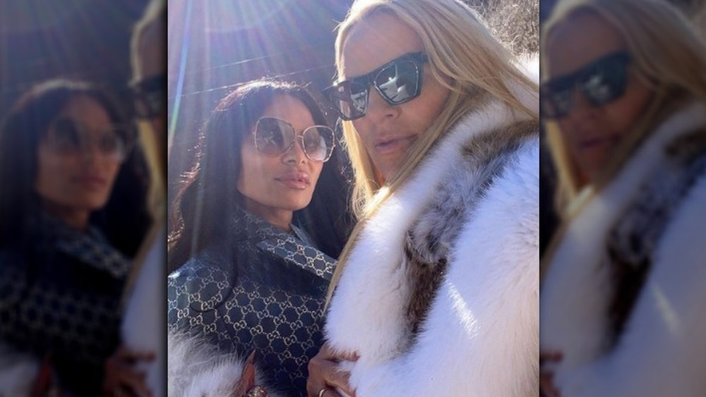 Jen Shah and Heather Gay pose for a selfie
