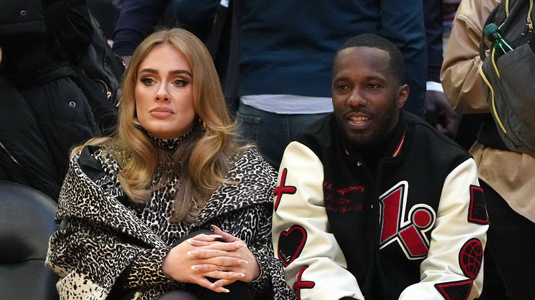Adele and Rich Paul