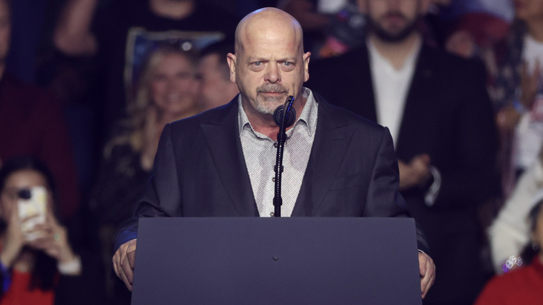 Rick Harrison at a Donald Trump rally
