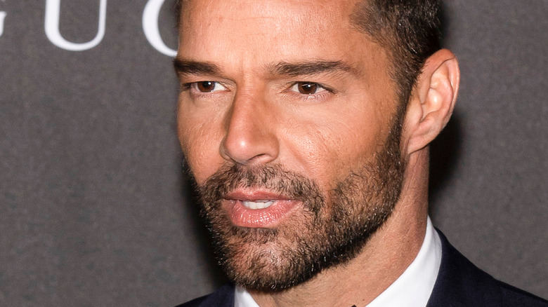 Ricky Martin smiling