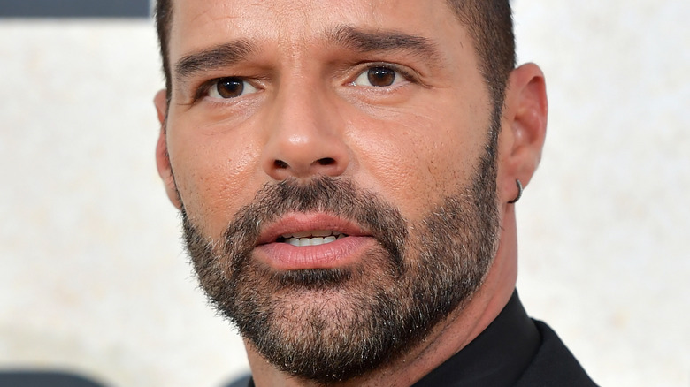 Ricky Martin attending amfAR Gala