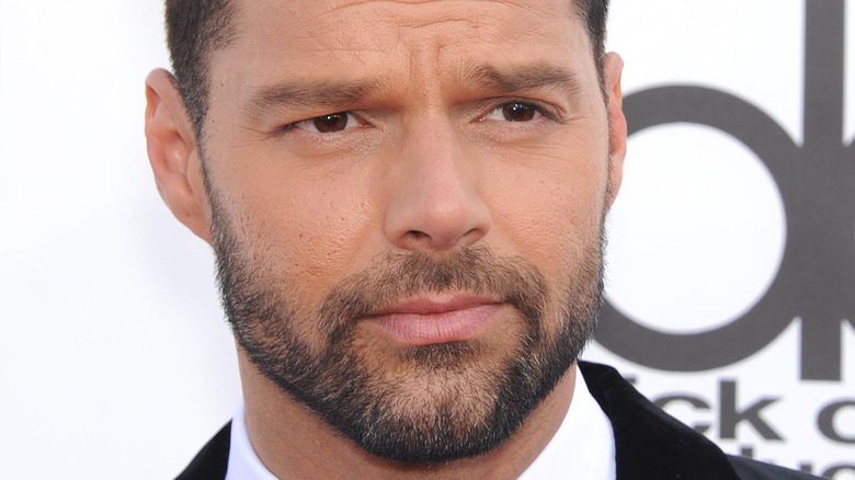 Ricky Martin smiling