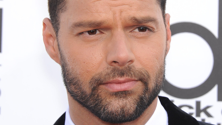 Ricky Martin posing