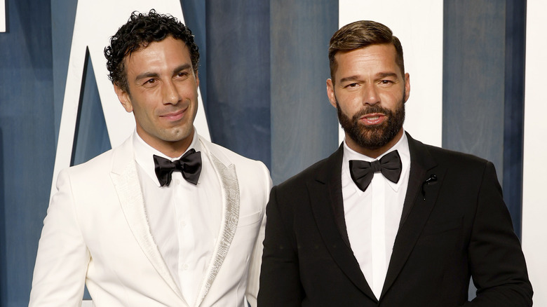 Ricky Martin with husband, Jwan Yosef