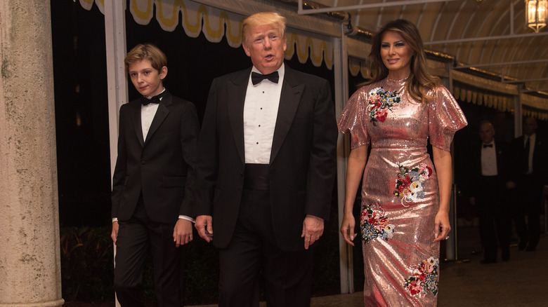 Barron Trump, Donald Trump, Melania Trump