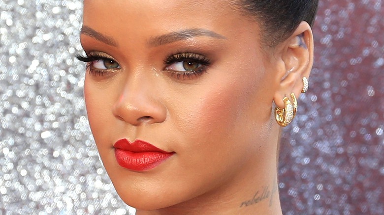 Rihanna close-up