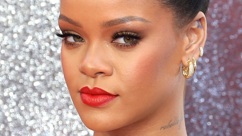 Rihanna close-up