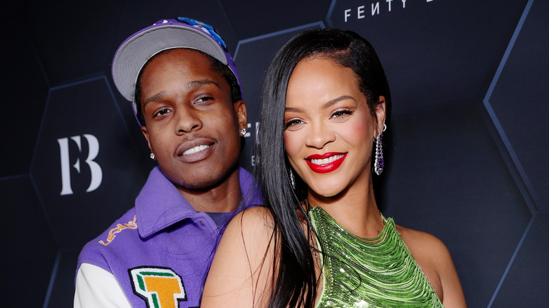 A$AP Rocky and Rihanna