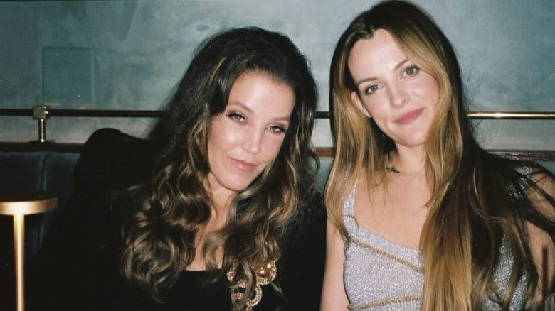 Lisa Marie Presley and Riley Keough