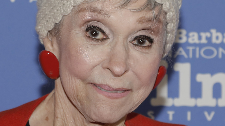 Rita Moreno red earrings