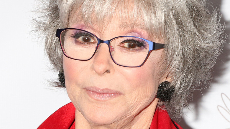 Rita Moreno slightly smiling