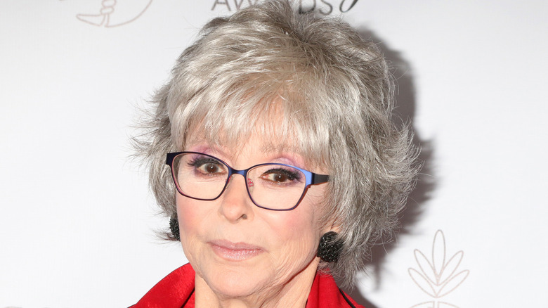 Rita Moreno slightly smiling