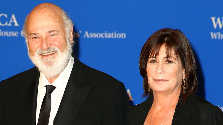 Rob Reiner and Michele Reiner on the red carpet