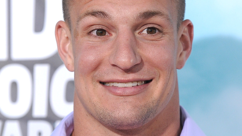 Rob Gronkowski smiling