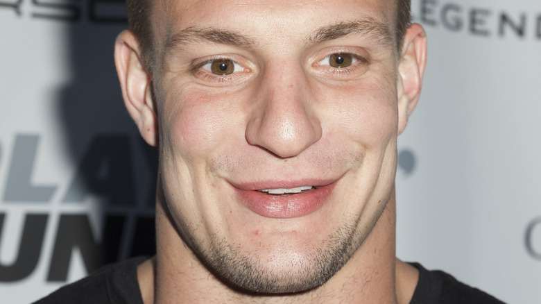 Rob Gronkowski smiling