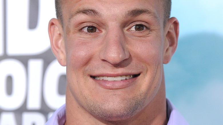 Rob Gronkowski smiling