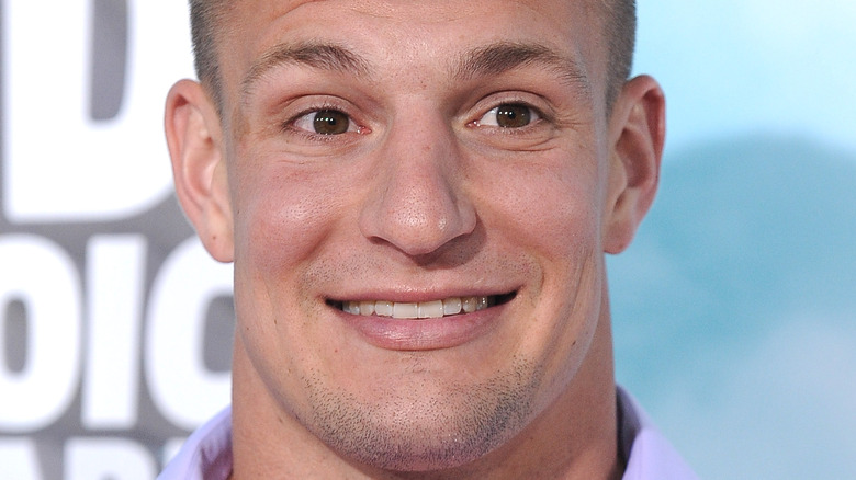 Rob Gronkowski smiling