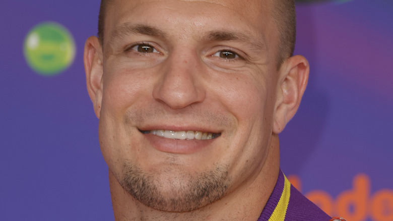 Rob Gronkowski smiling