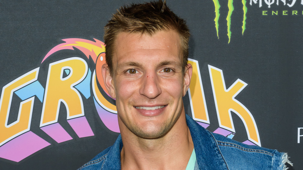 Rob Gronkowski smiling  