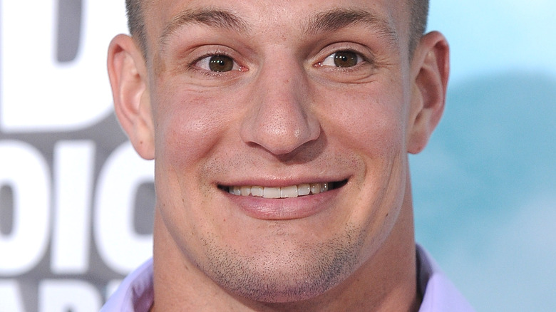 Rob Gronkowski smiling