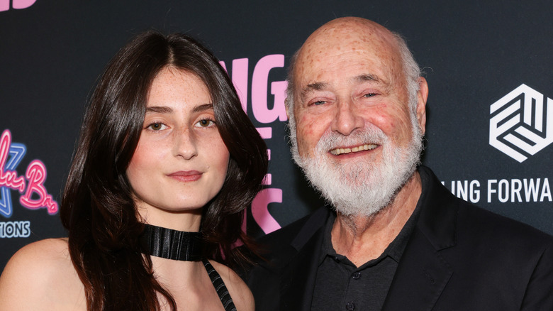 Romy Reiner and Rob Reiner attending the Los Angeles premiere of 