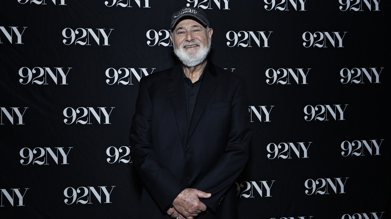 Rob Reiner attending a discussion of the story of "Spinal Tap" at the 92NY