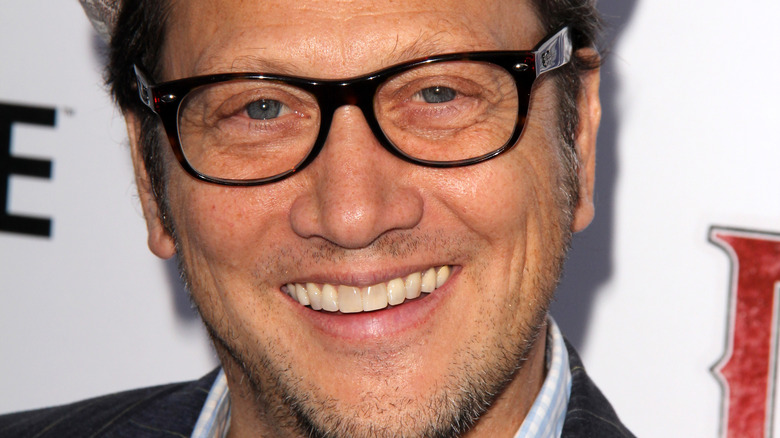 Rob Schneider glasses on red carpet