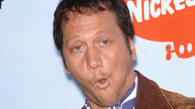 Rob Schneider on red carpet