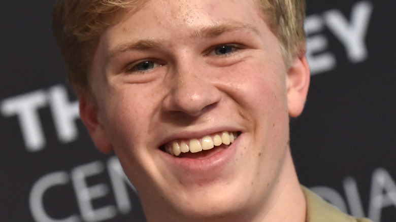 Robert Irwin smiling