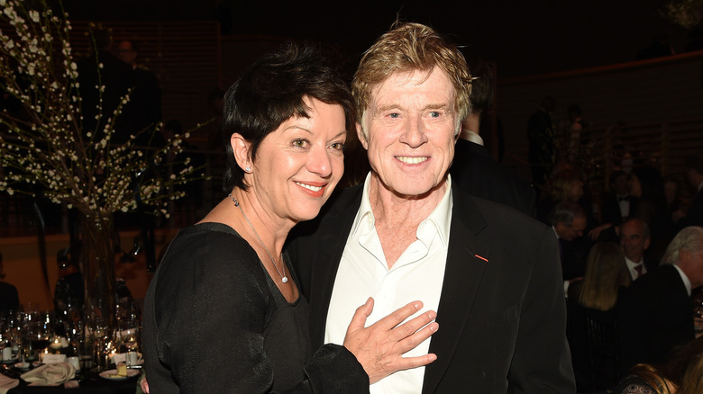 Robert Redford and Sibylle Szaggars in 2015