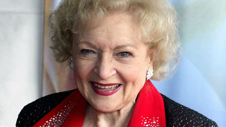 Betty White smile
