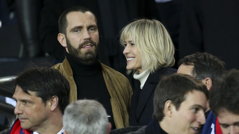 Clement Giraudet and Robin Wright