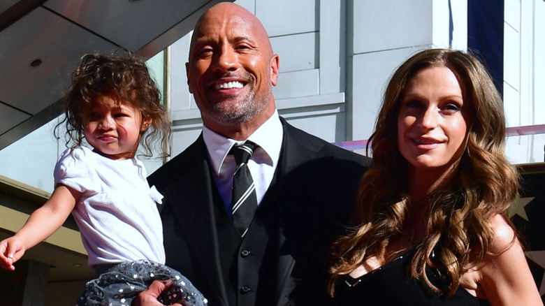 Dwayne The Rock Johnson, Lauren Hashian, daughter Jasmine