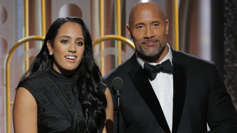Dwayne The Rock Johnson, Simone Garcia Johnson