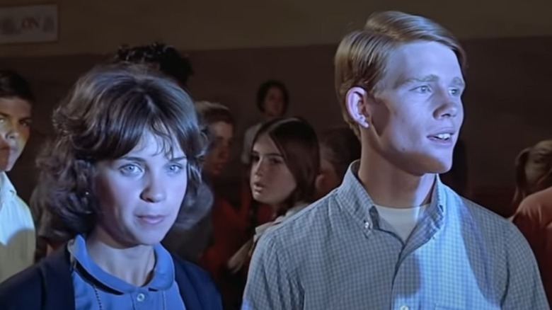 Cindy Williams and Ron Howard in "American Graffiti"