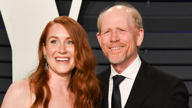 Paige Howard with Ron Howard
