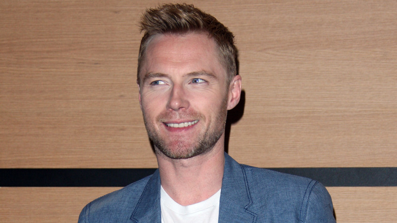 Ronan Keating looking away