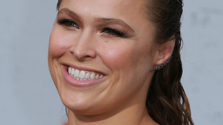 Ronda Rousey smiling