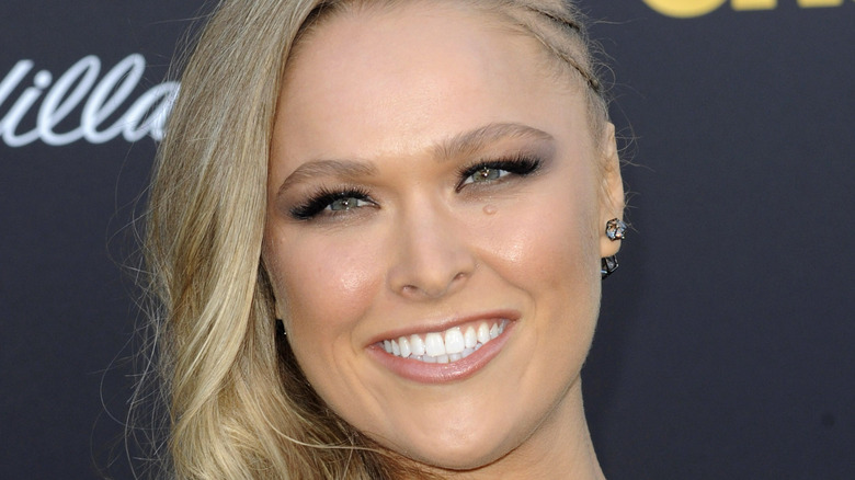 Ronda Rousey smiling