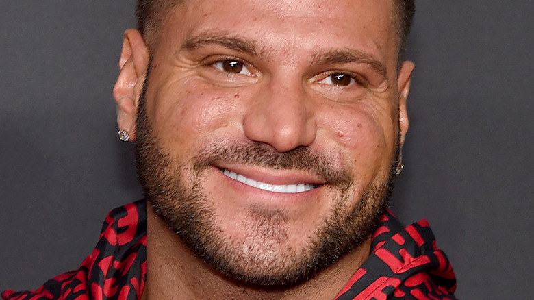 Ronnie Magro smiling