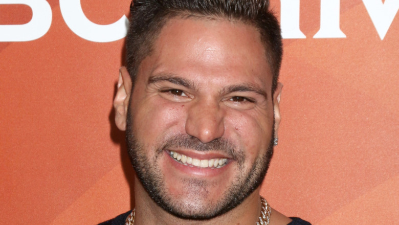 Ronnie Magro at event 