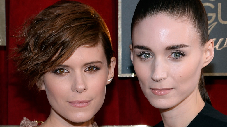 Kate Mara and Rooney Mara at an event