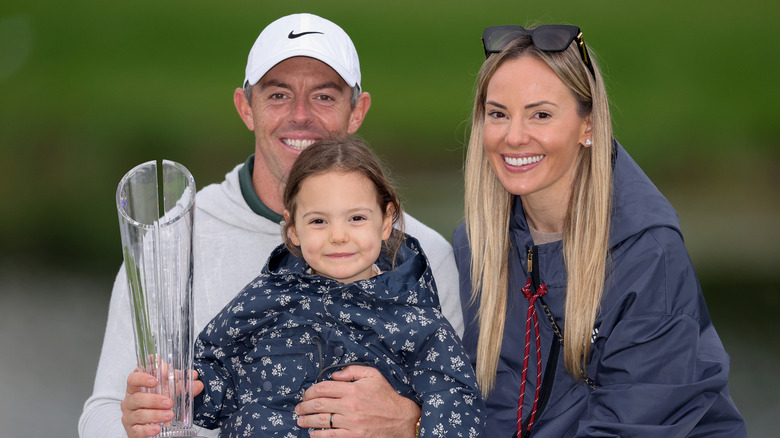 Rory McIlroy and Erica Stoll at the Irish Open